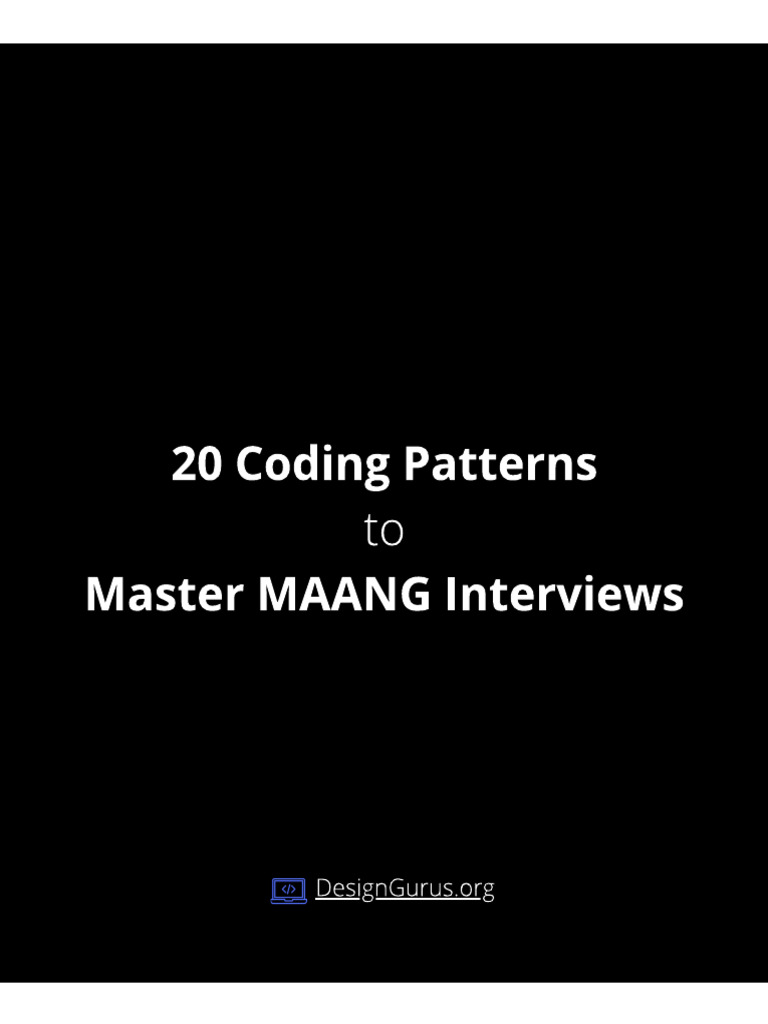 20 Coding Pattern | PDF