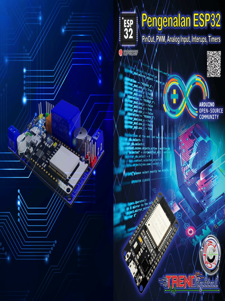 Referensi ESP32 Cetak Booklet | PDF