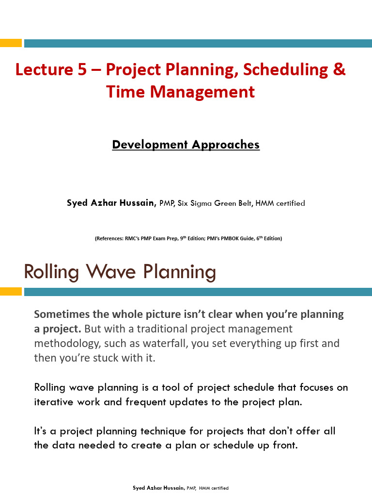 Project Cycle Management Techniques | PDF | Scrum (Software Development ...