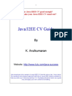 Java J2EE CV Guide