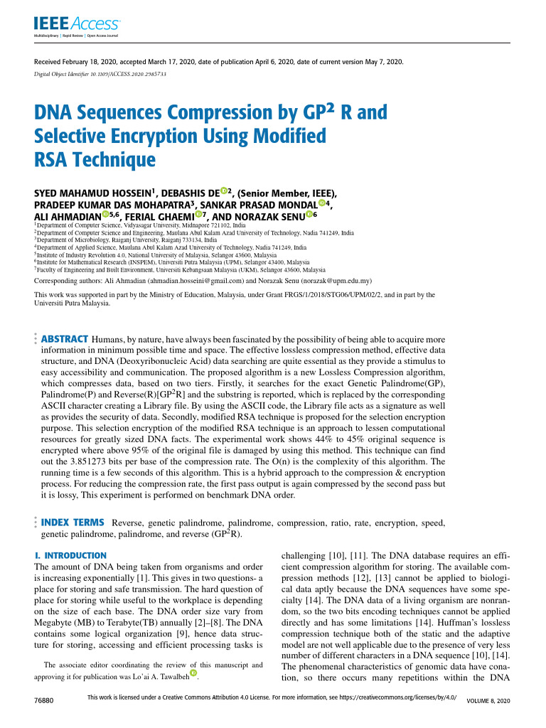 DNA Compression and Encryption Method | PDF | Data Compression | Encryption