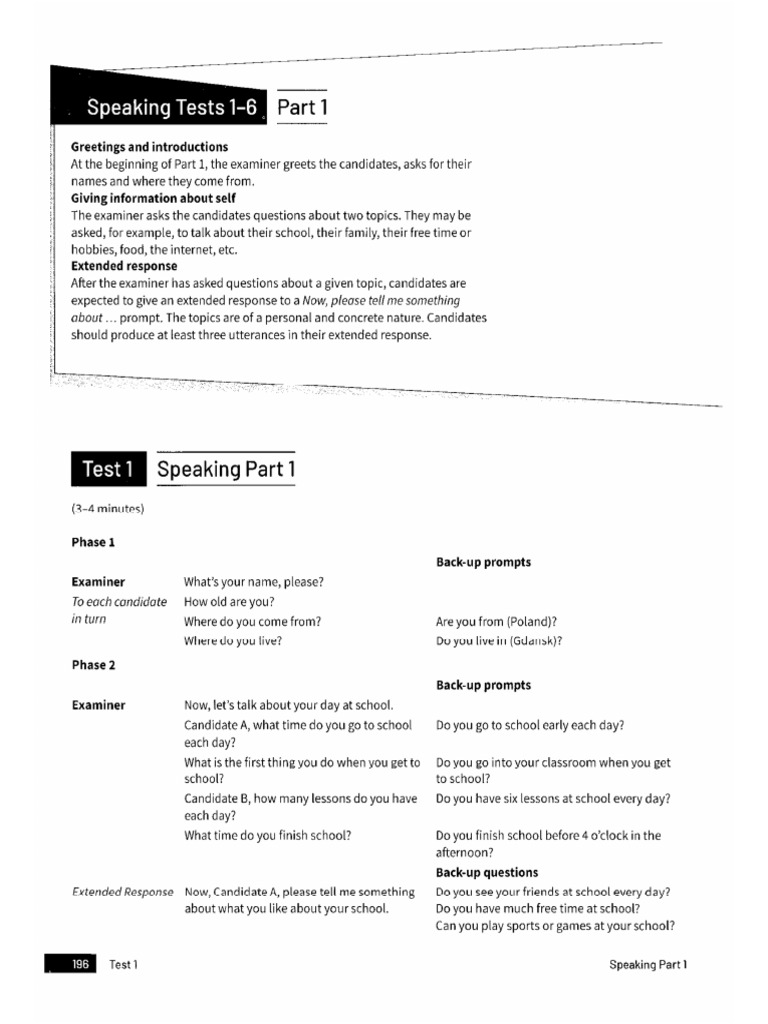 A2 Key For School Trainer 1 (2020) 196-207 | PDF