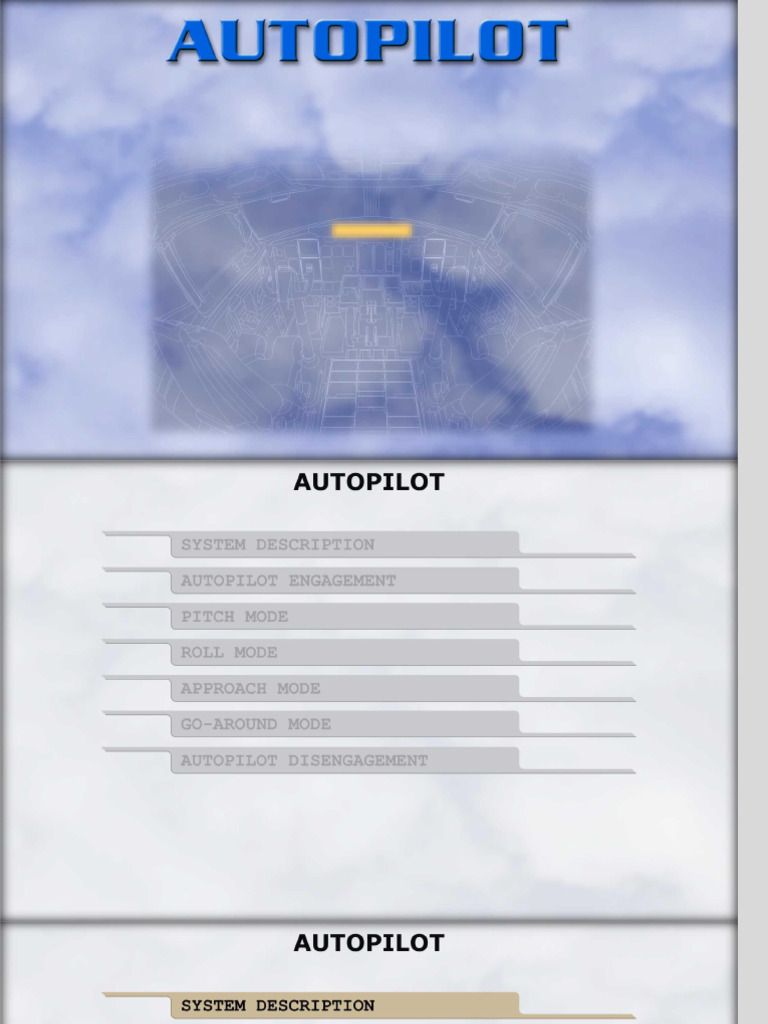 Autopilot du 737 : Guide d'utilisation | PDF