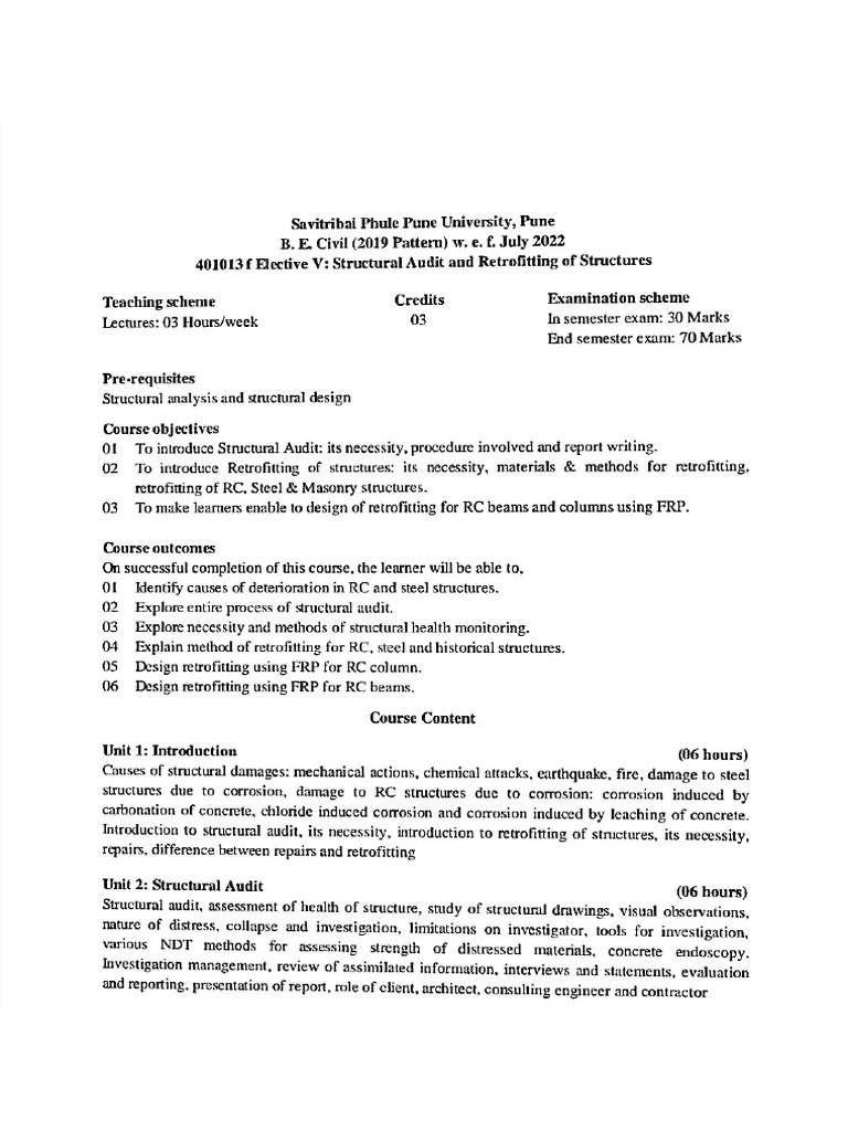 Structural Audit | PDF