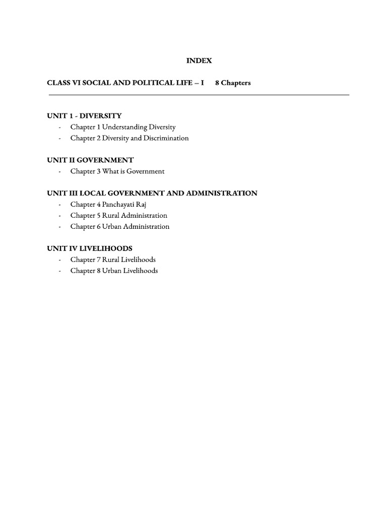 Ncert - Polity 6 | PDF