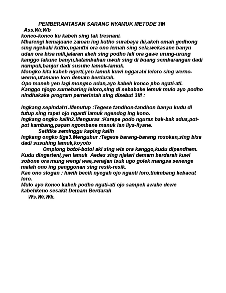 Pidato Bhs Jawa