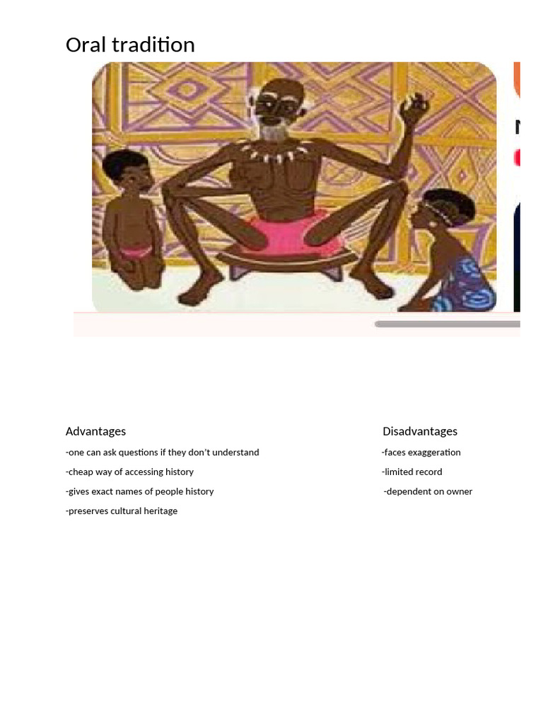 Oral Tradition | PDF