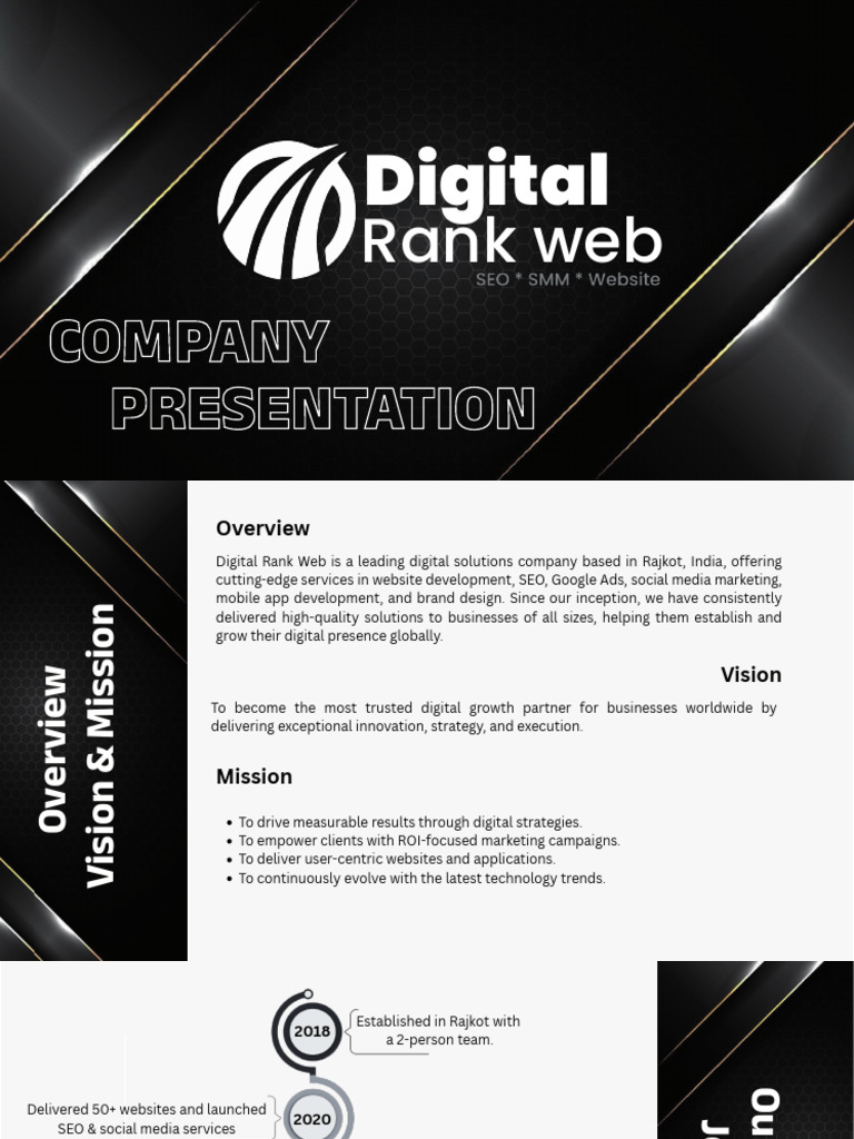 Digital Rank Web - Company Presentation | PDF | Search Engine ...