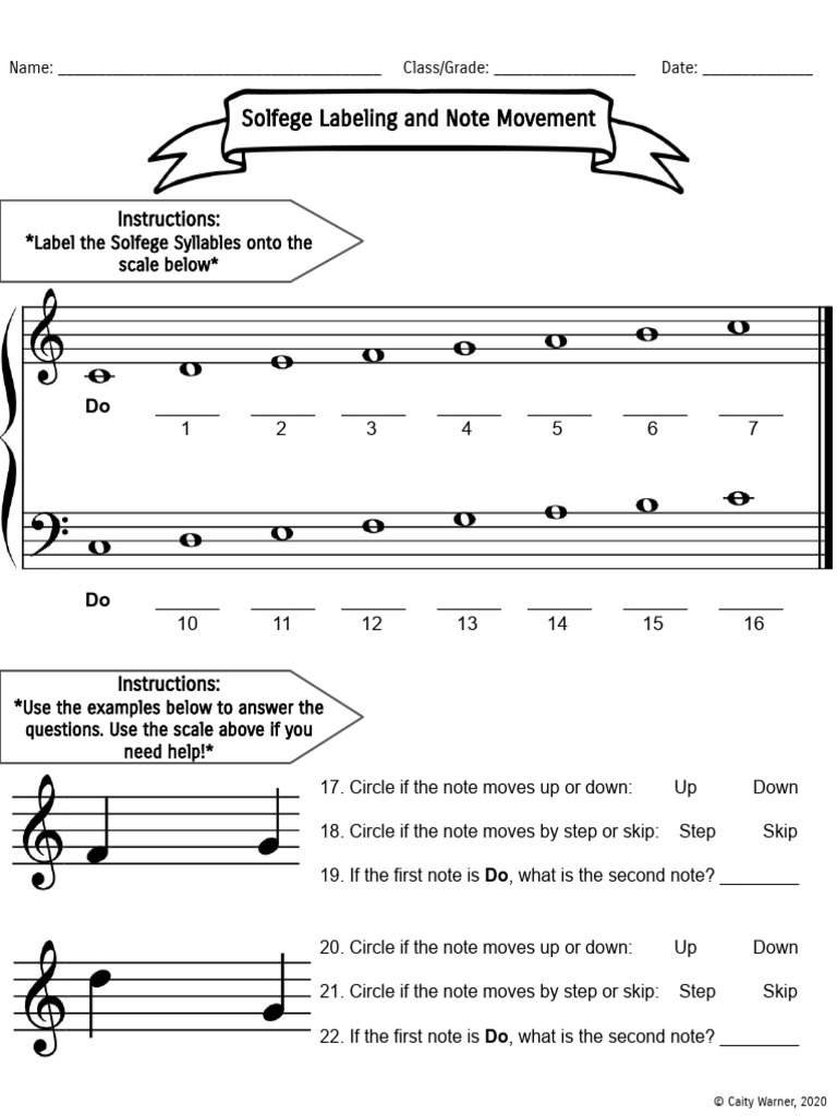 So LF Ege Labeling and Note Movement | PDF