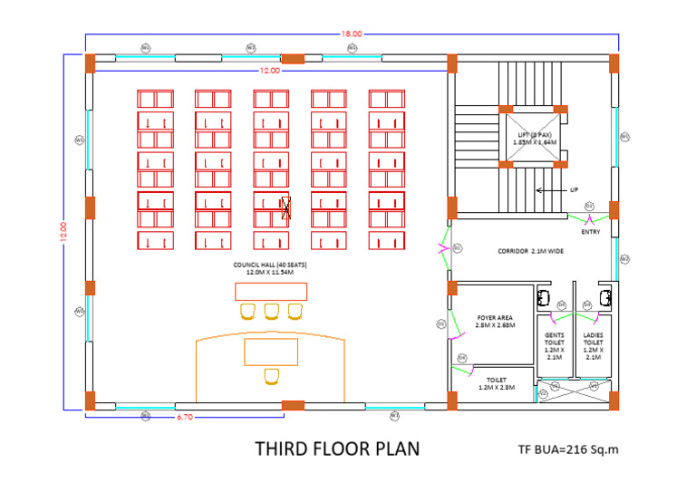Third Floor Council Hall Layout | PDF