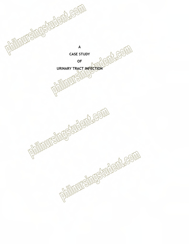 Nursing Case Study Uti