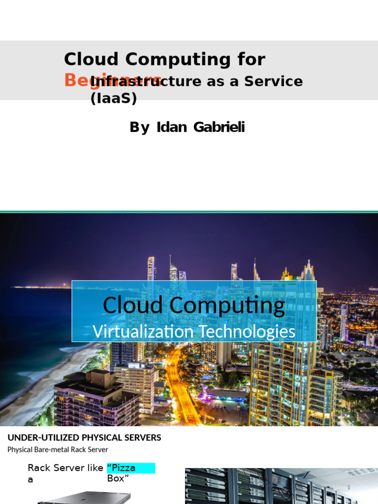 Cloud Computing Basics: IaaS Explained | PDF | Virtual Machine ...