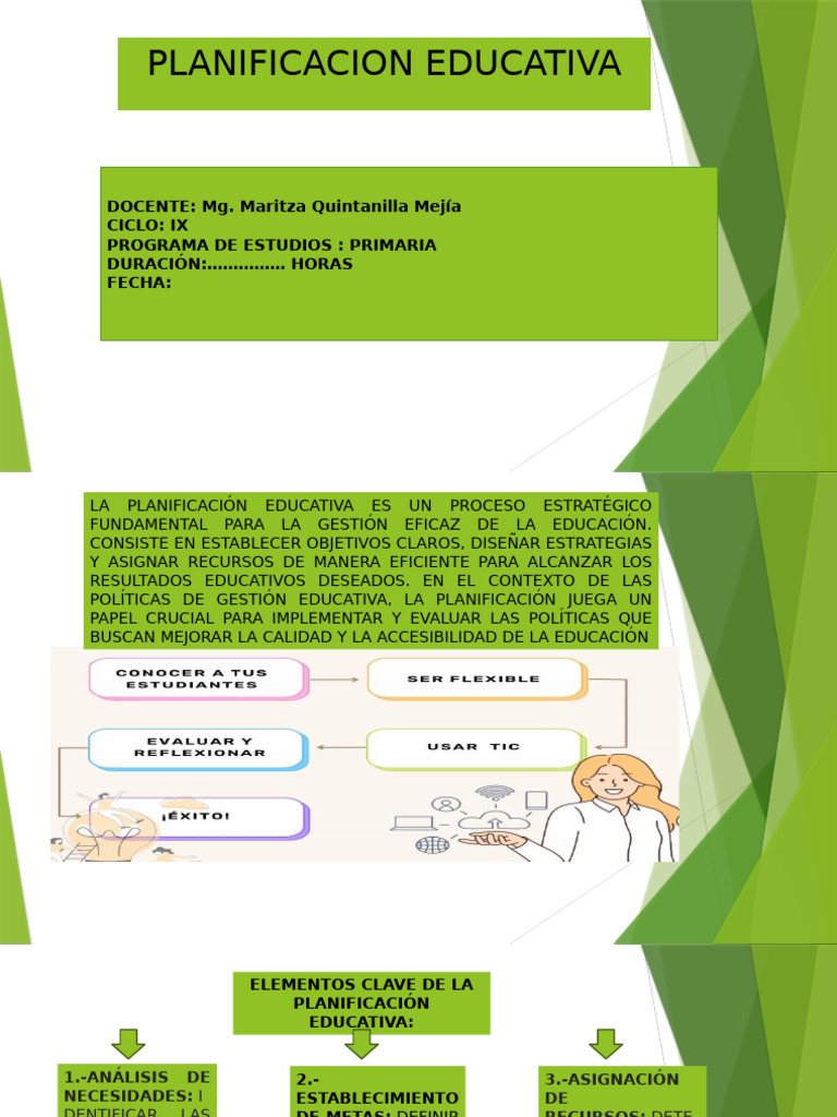 Estrategias para la Planificación Educativa | PDF | Planificación ...