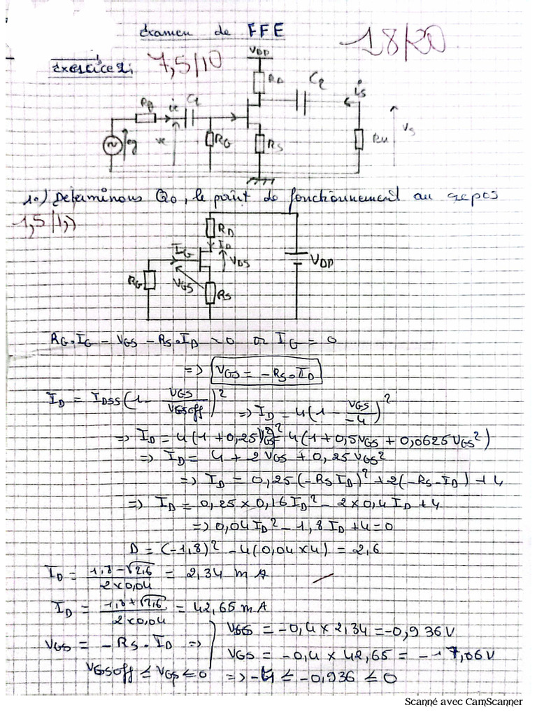 Examen Final FFE Note 18 | PDF