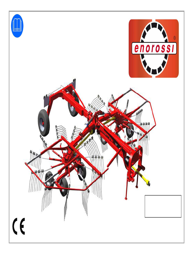 Dragonfly 7700 Rotary Rake Manual | PDF | Tractor | Trailer (Vehicle)