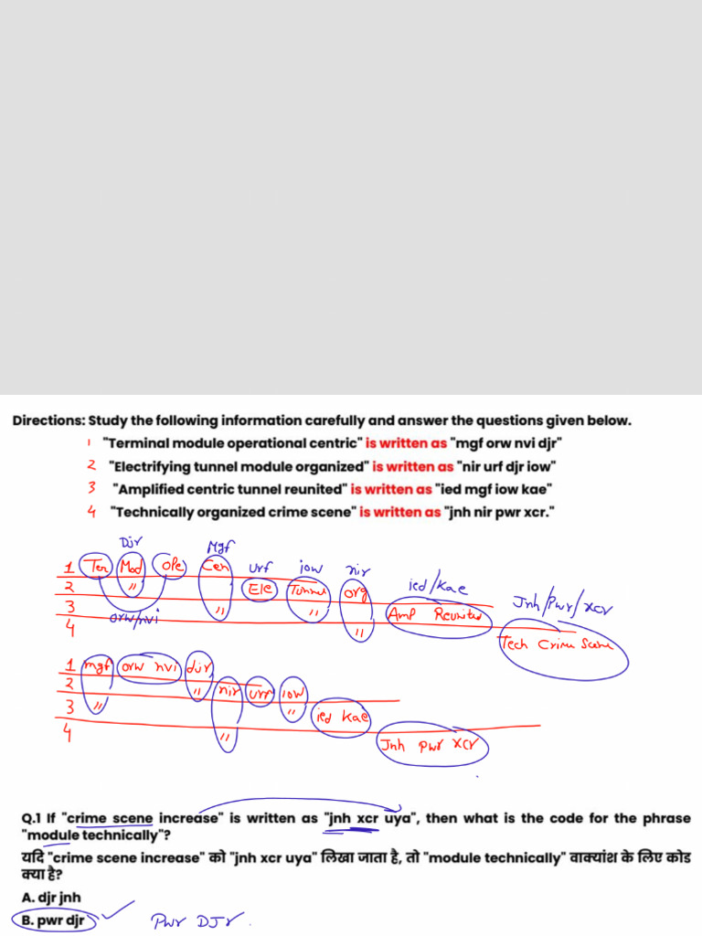 Coding Decoding | PDF