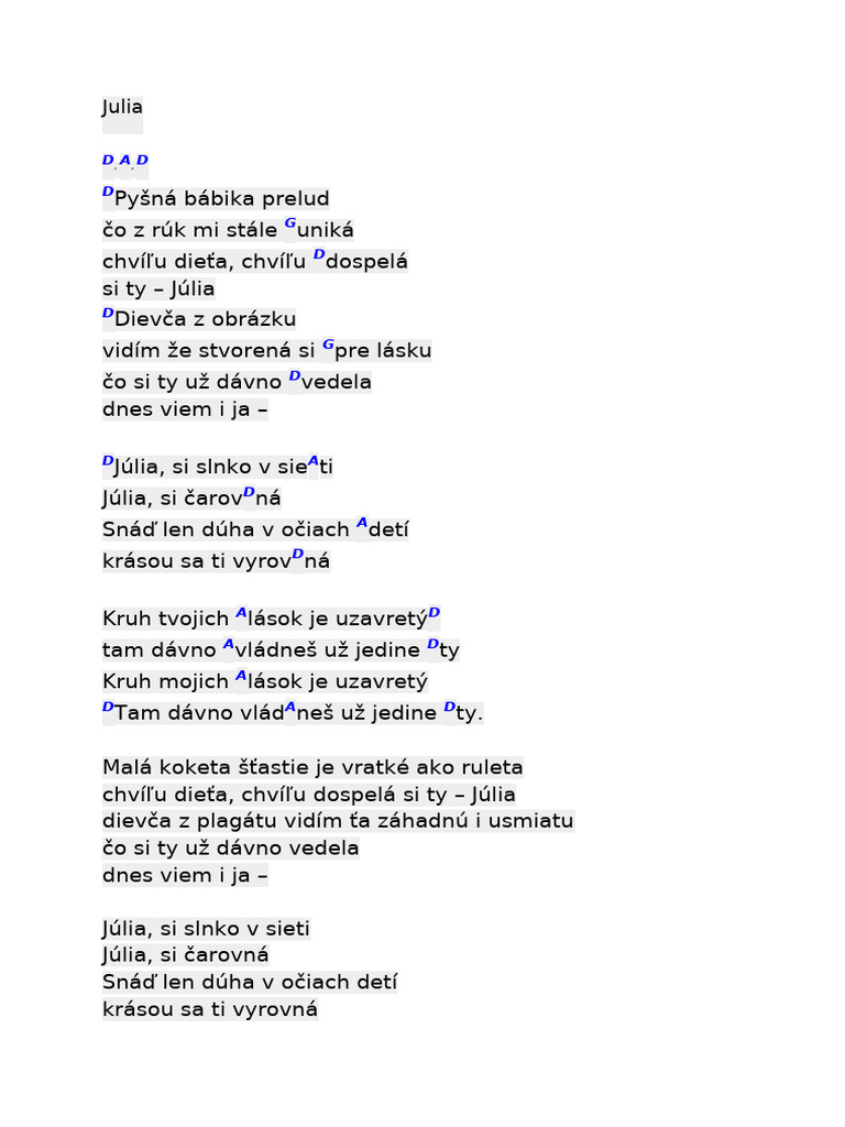 Julia | PDF