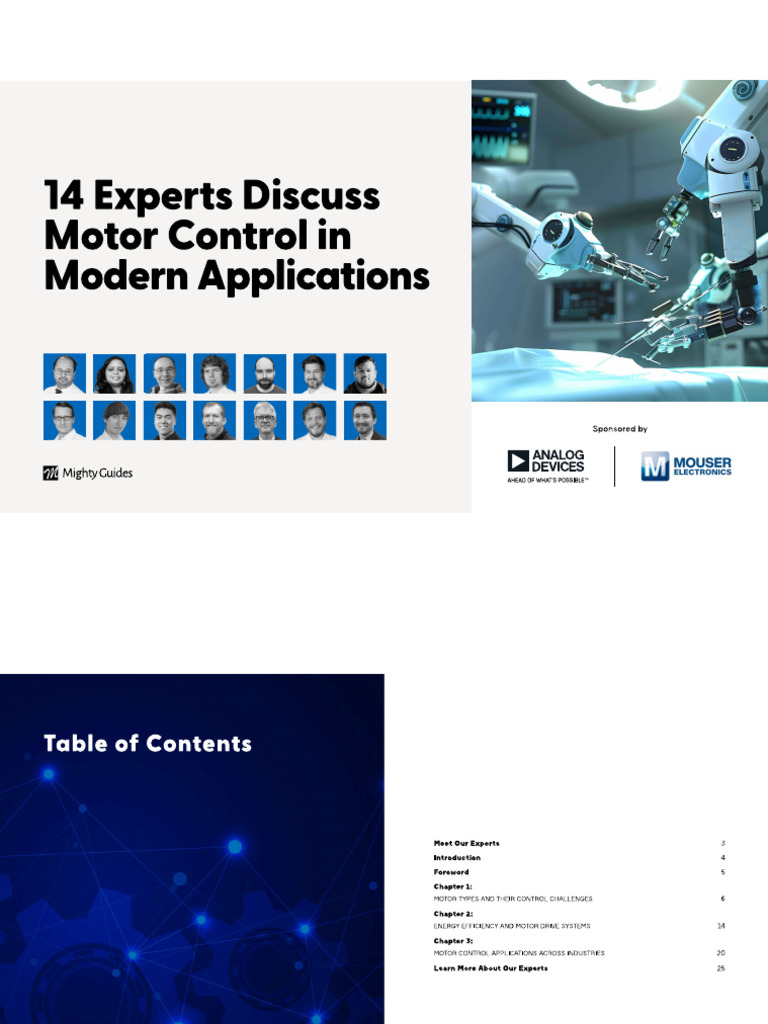 Motor Control in Modern Applications | PDF