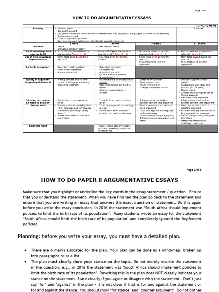Mastering Argumentative Essays Guide | PDF | Essays | Argument
