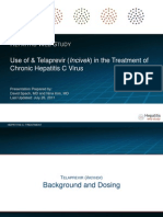 Use of & Telaprevir (Incivek) in The Treatment of Chronic Hepatitis C Virus