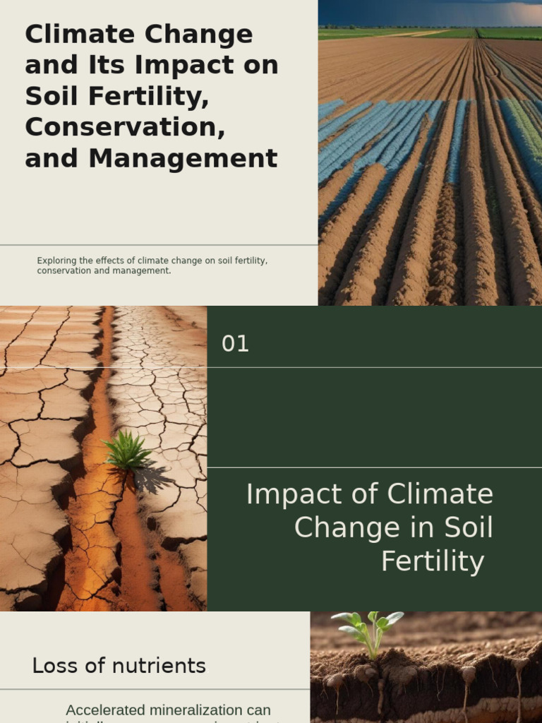 Climate Change Effects on Soil Health | PDF | Soil | Soil Fertility