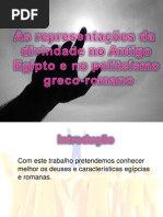 Divindades egipcias, gregas e romanas