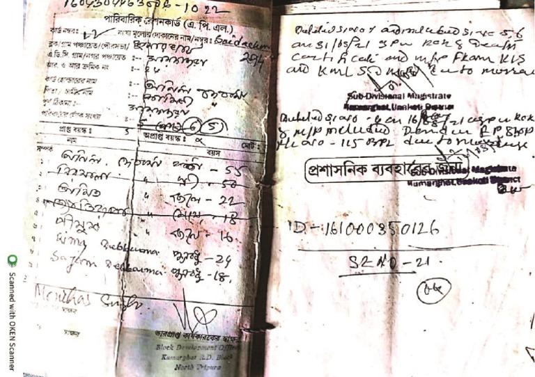 Ration Card | PDF