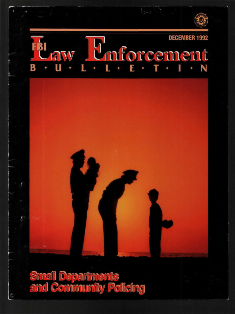 Community Policing in Small Departments | PDF | Crimes | Crime & Violence
