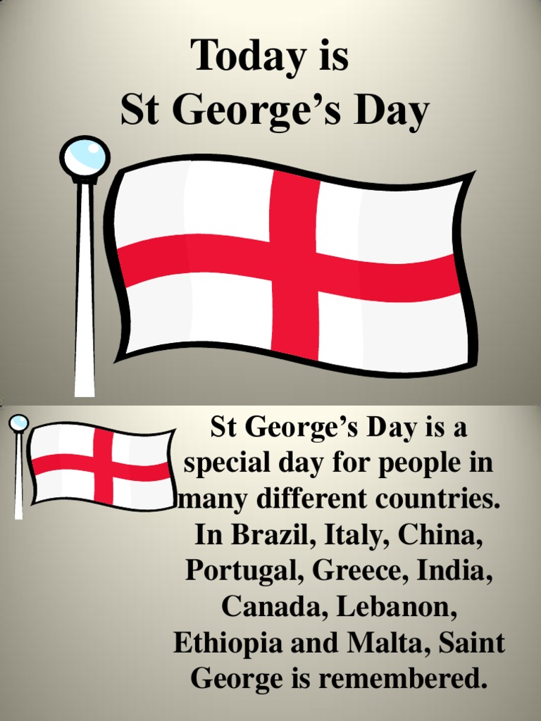 St George's Day: History & Significance | PDF
