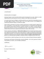 Carta-Invitación a Pastores. Leo.