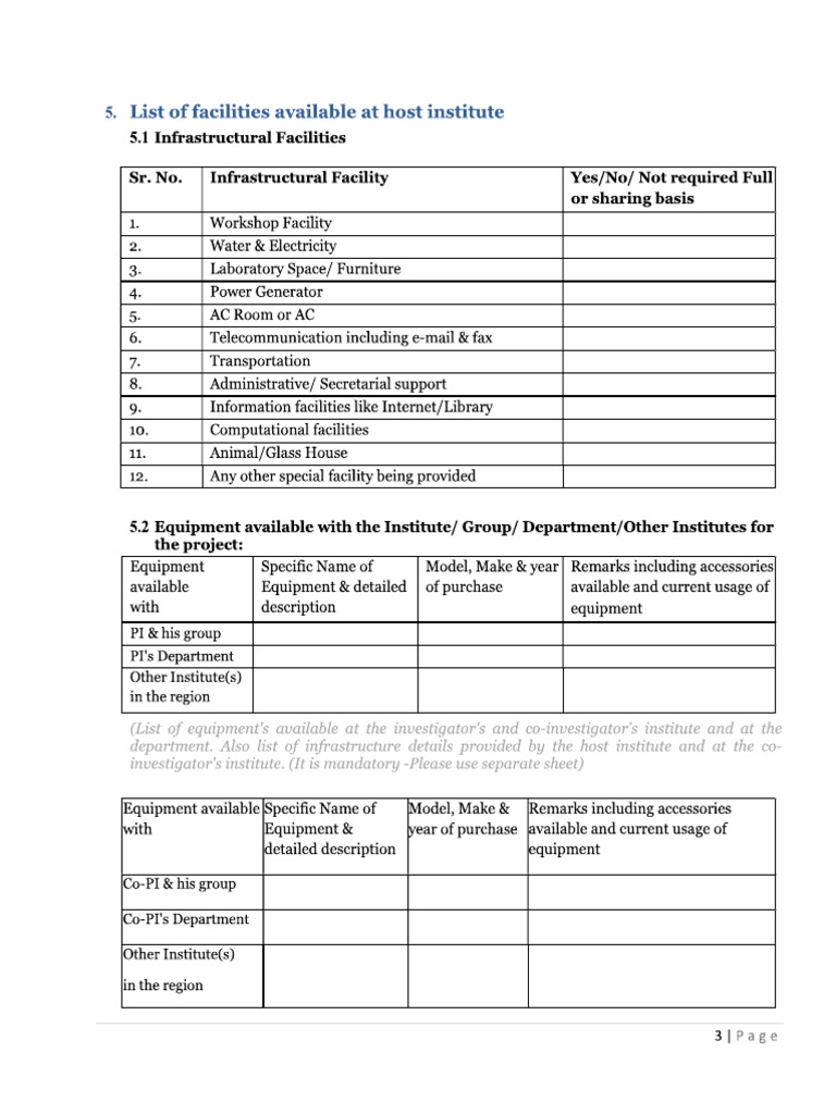 Facility | PDF
