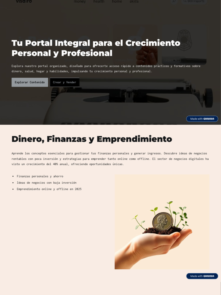 Crecimiento Personal y Profesional Online | PDF | Marketing ...
