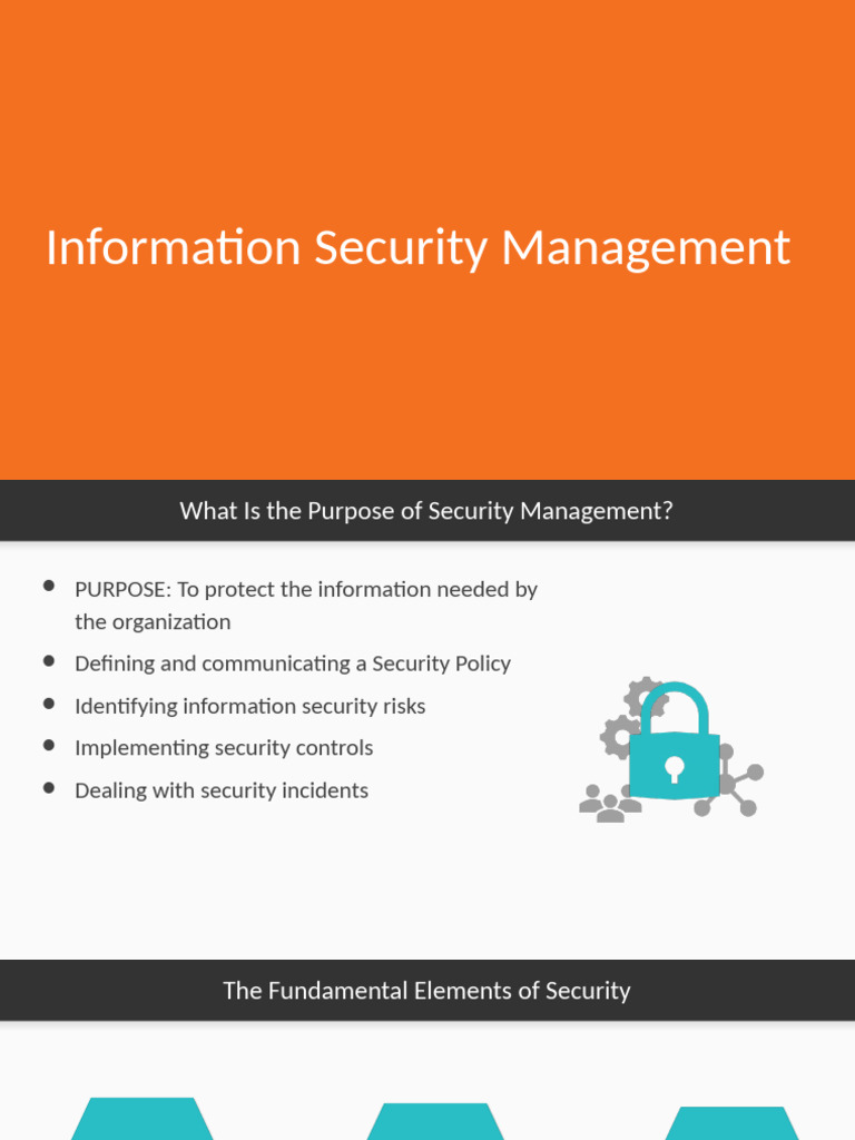 Information Security Management Essentials | PDF