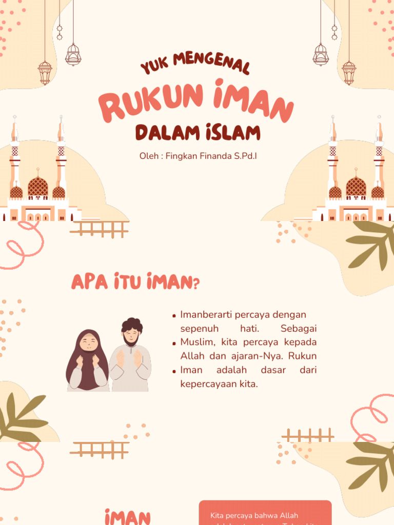 Rukun Iman dalam Islam: Panduan Lengkap | PDF