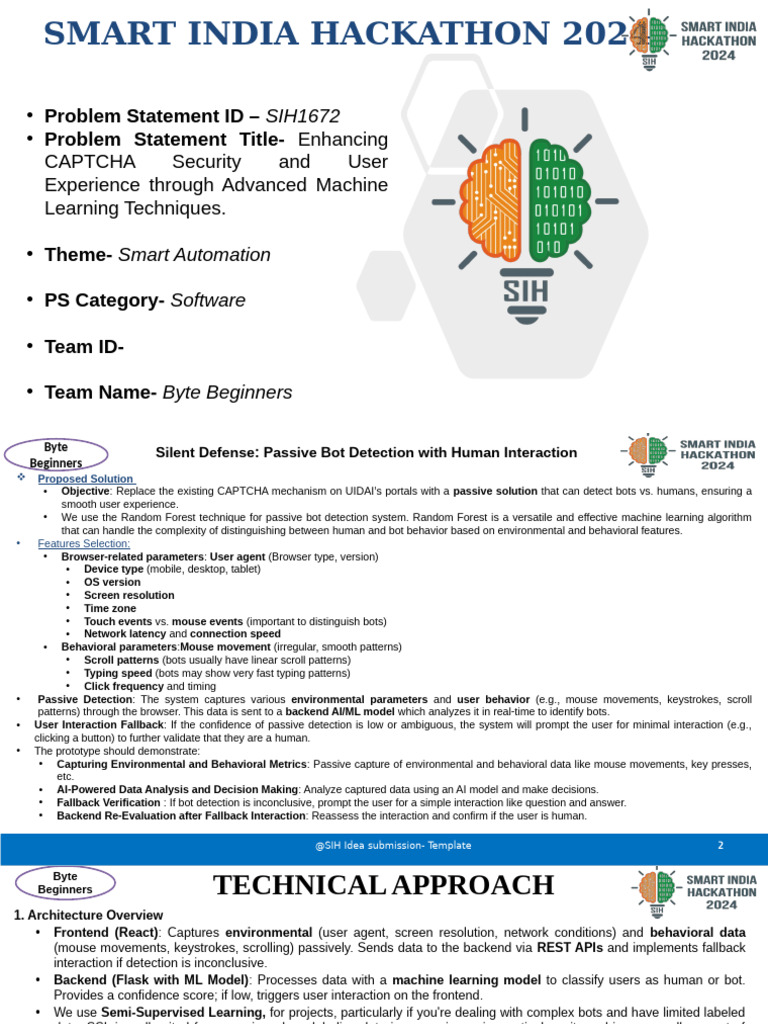 Enhancing CAPTCHA Security with ML | PDF | Cloud Computing | Scalability