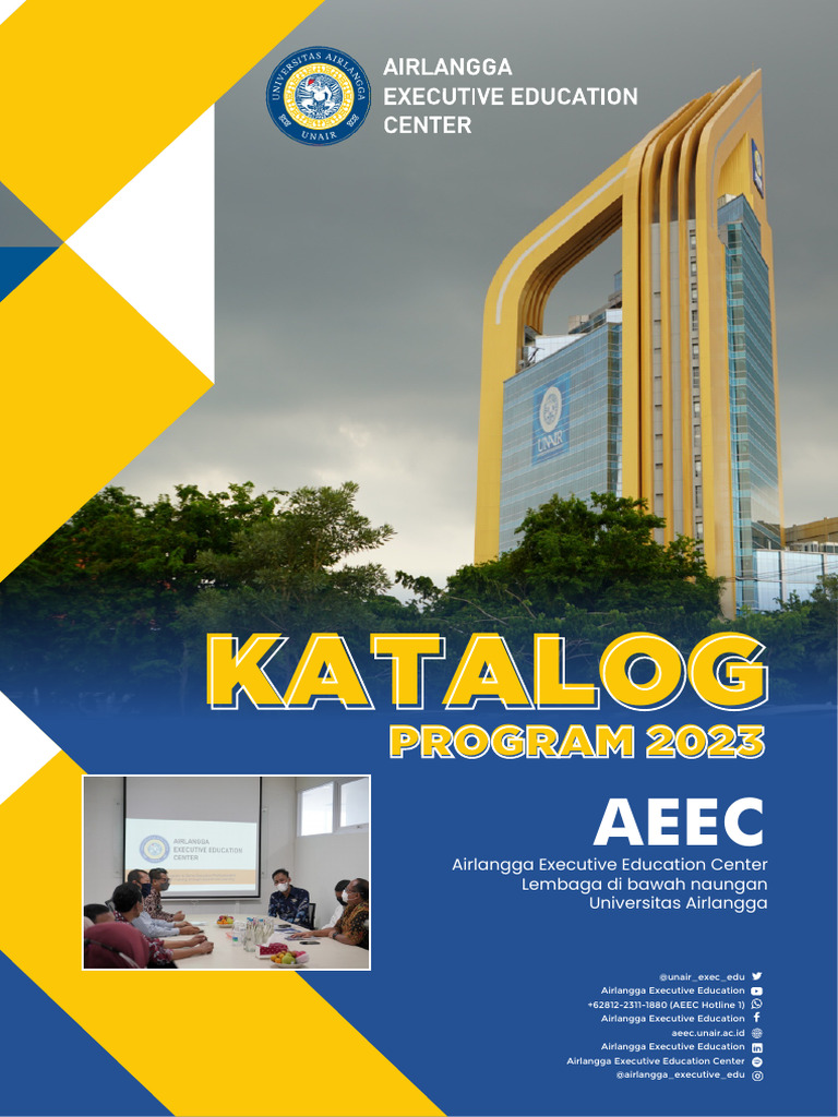 Program Pendidikan Eksekutif Unair 2023 | PDF
