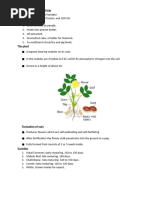 Groundnut Farming Practices in Uganda | PDF | Sowing | Peanuts