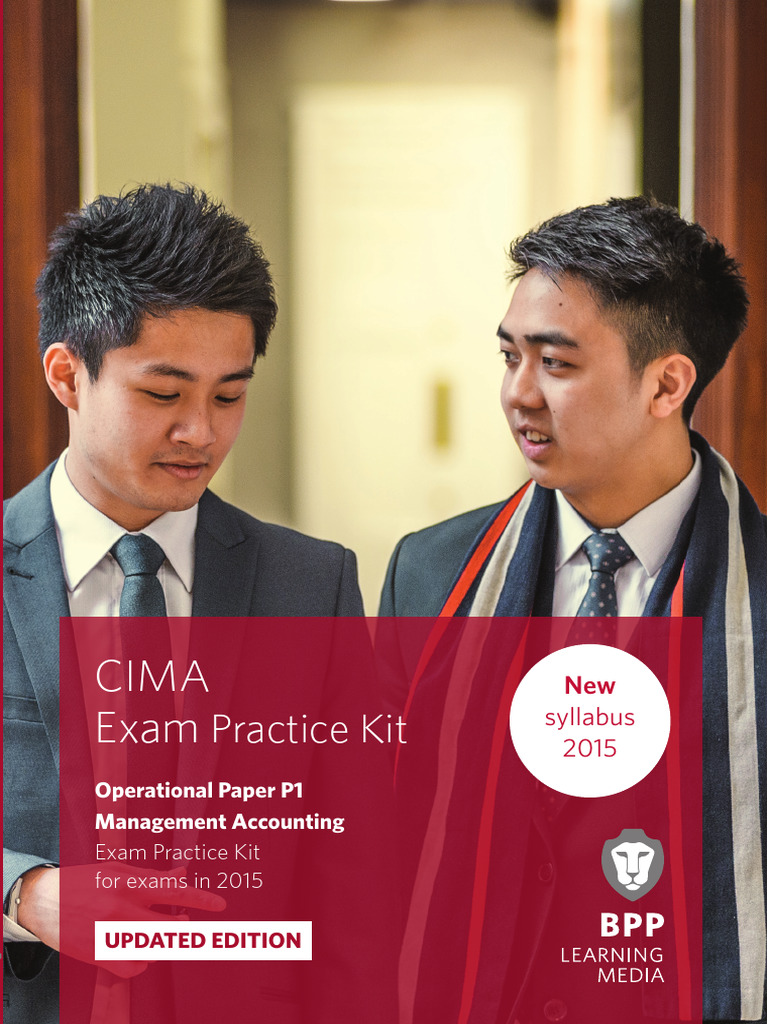 CIMA P1 Management Accounting Exam Kit | PDF | Multiple Choice | Cost ...