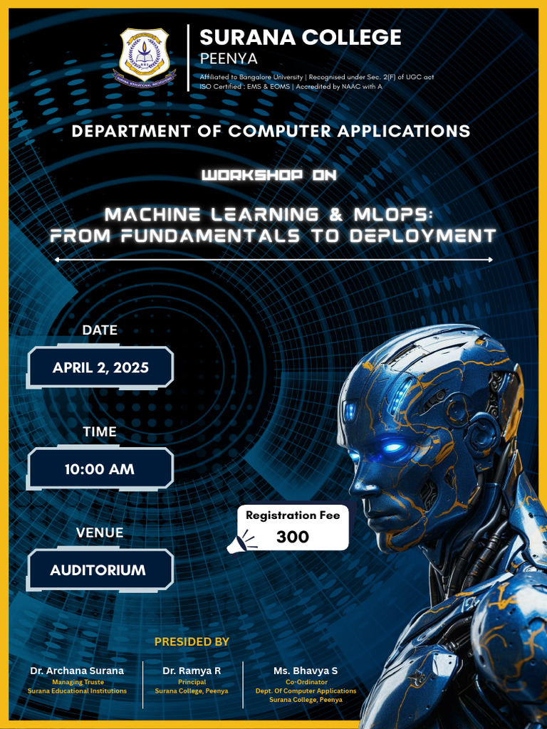 Machine Learning & MLOps Workshop 2025 | PDF | Machine Learning ...