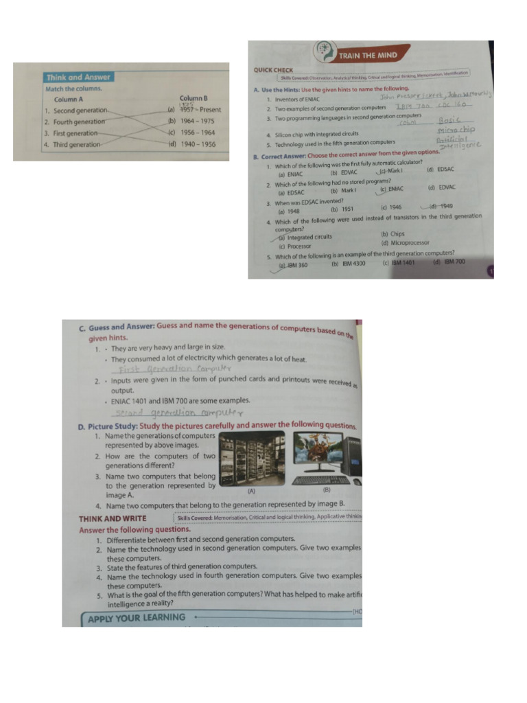 Class 5 CH .2-1751553429946 | PDF | Personal Computers | Computer Science
