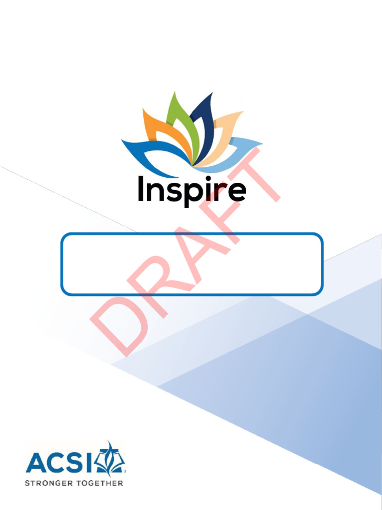 ACSI INSPIRE #5b Residential Addendum, March 2025 (DRAFT) | PDF ...