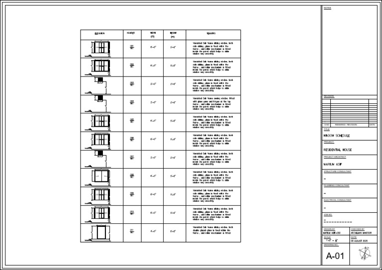 (Marium Asif 002) Window Schedule | PDF