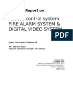 Access Control System, Fire Alarm System & Digital Video System