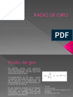 Radio de Giro
