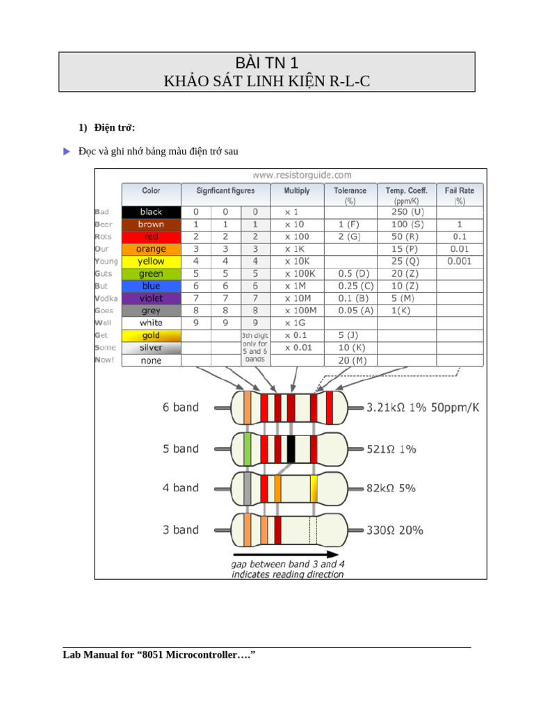 0 - VLBD - 2022 - Prelab - 1-ĐÃ LÀM | PDF