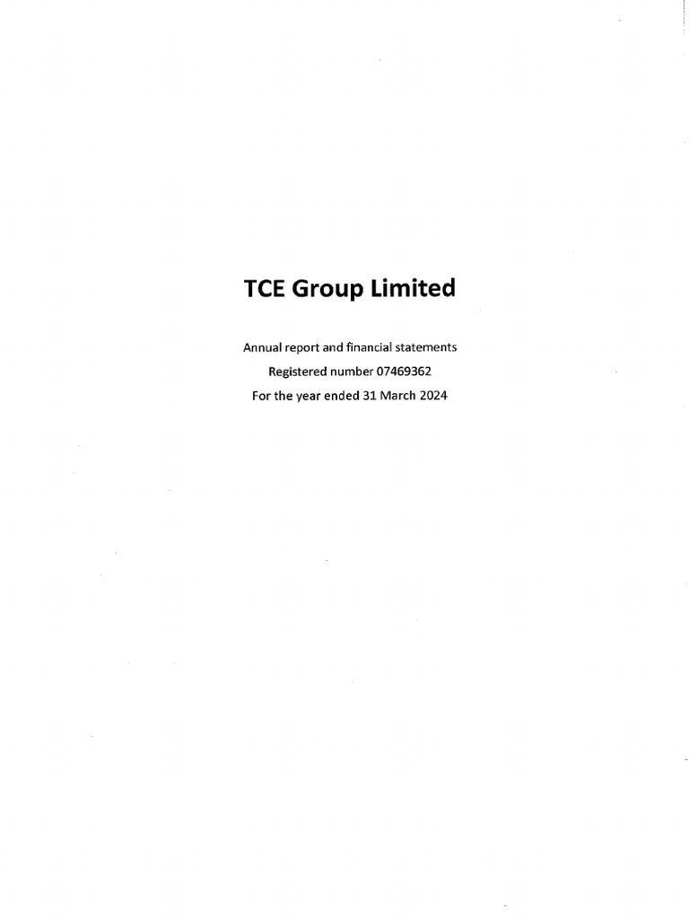 6 Tce Group Limited March 2024 | PDF