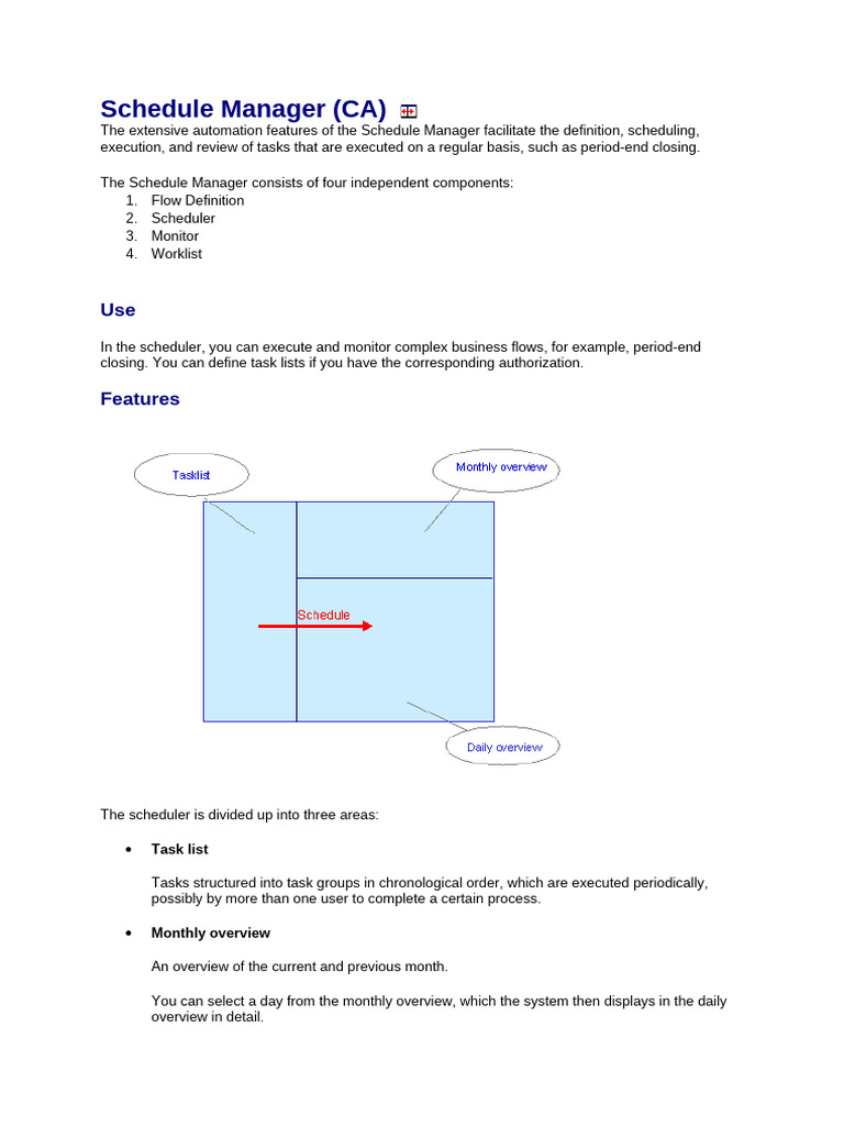 SCMA Task Scheduling and Monitoring Guide | PDF