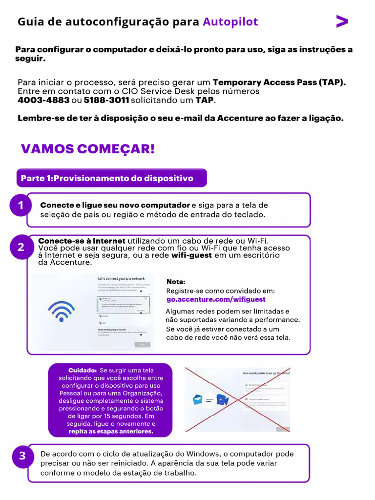 Guia de Autoconfiguração do Autopilot | PDF
