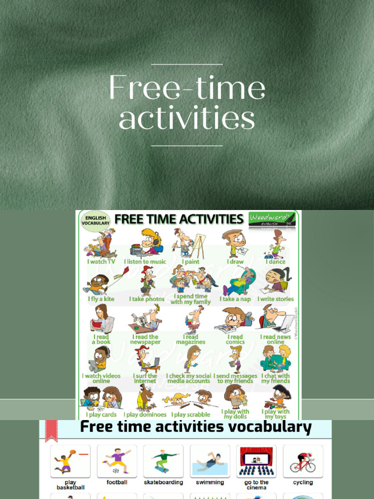 Free-Time Activities & Daily Routines | PDF