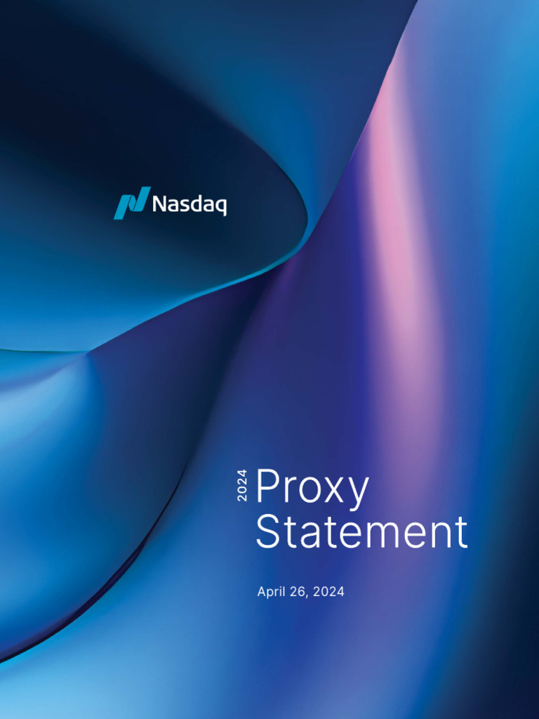 Nasdaq 2023 - 1 | PDF | Proxy Voting | Generally Accepted Accounting ...
